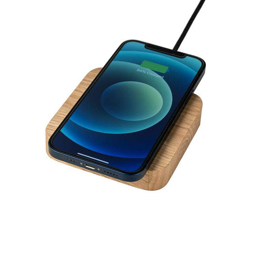 Wireless Charger aus Holz #material_eiche 750